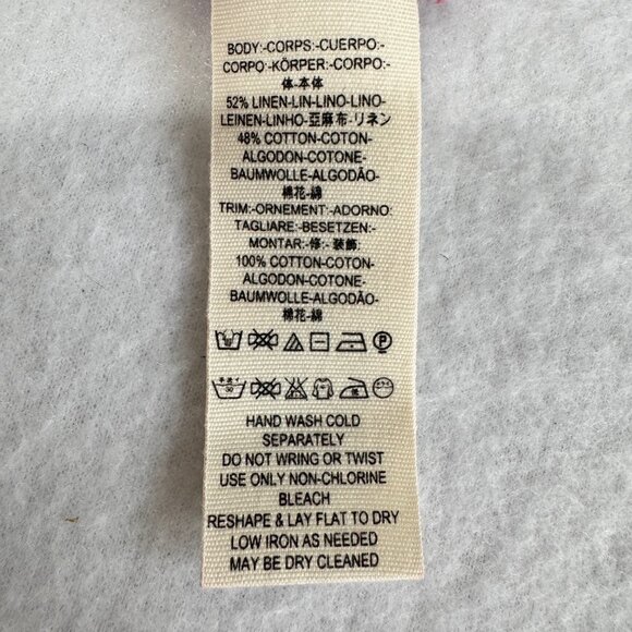 FREE PEOPLE Aster Henley Top in White NWT - Picture 9 of 9